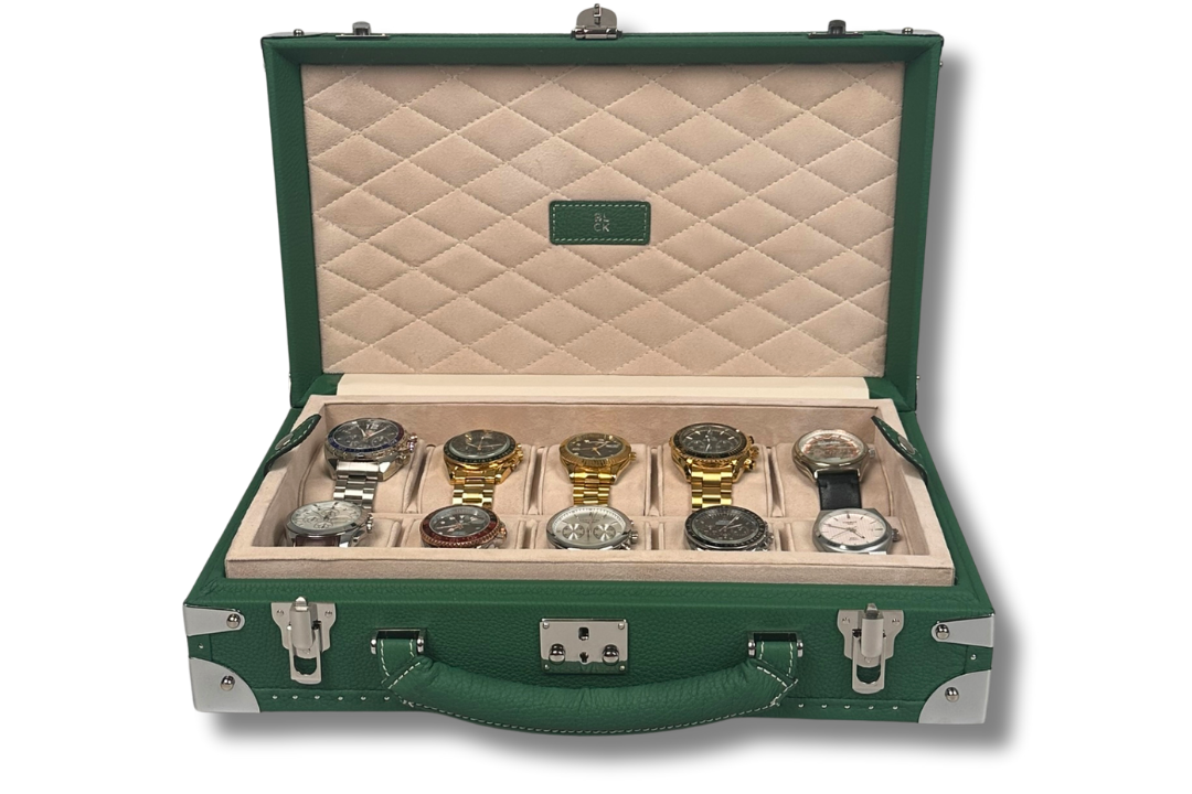 BLCK luxury watch case with watches inside