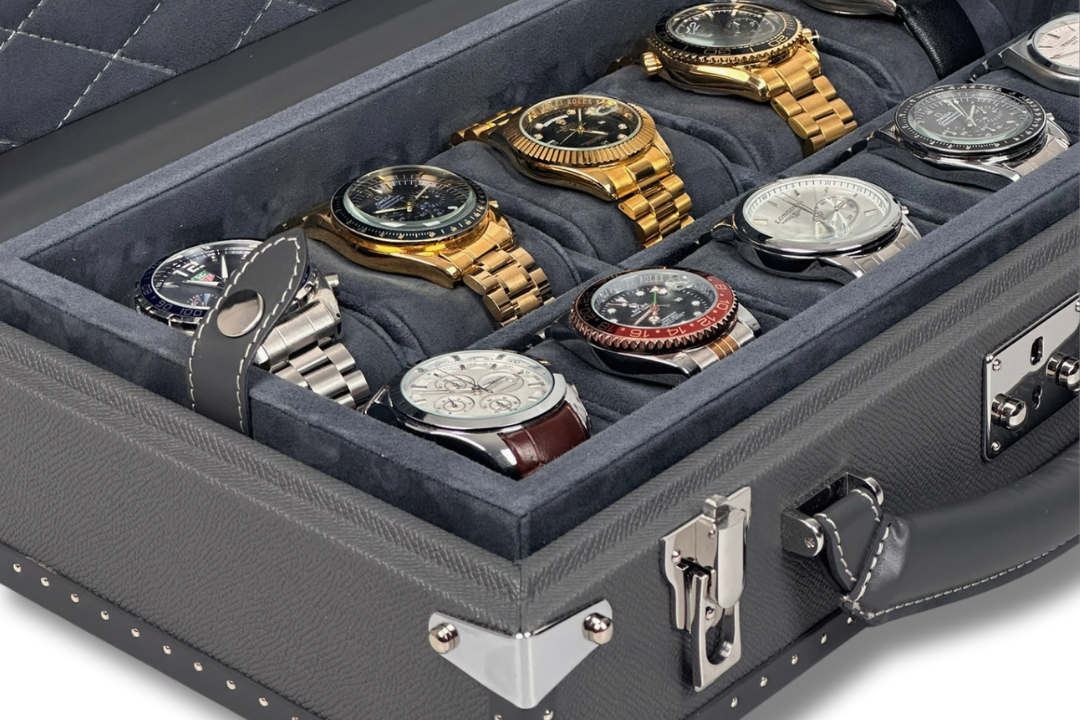 BLCK anthracite leather texture detail