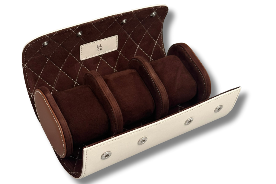 BLCK Pablo leather texture detail light beige