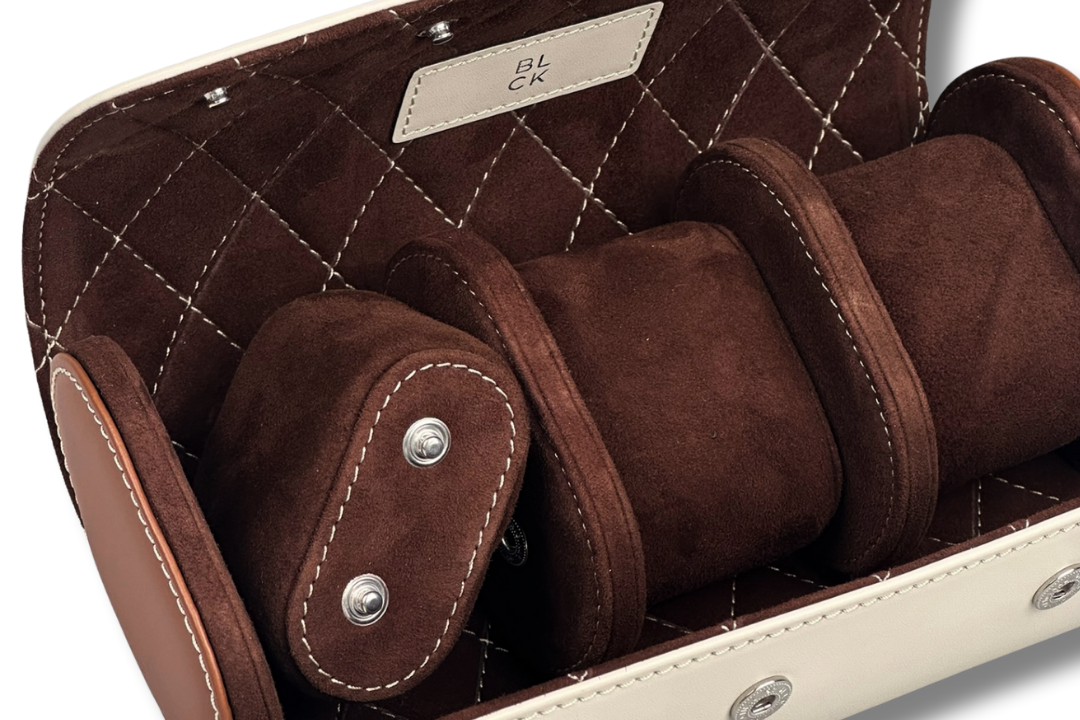 BLCK Pablo leather texture detail light beige