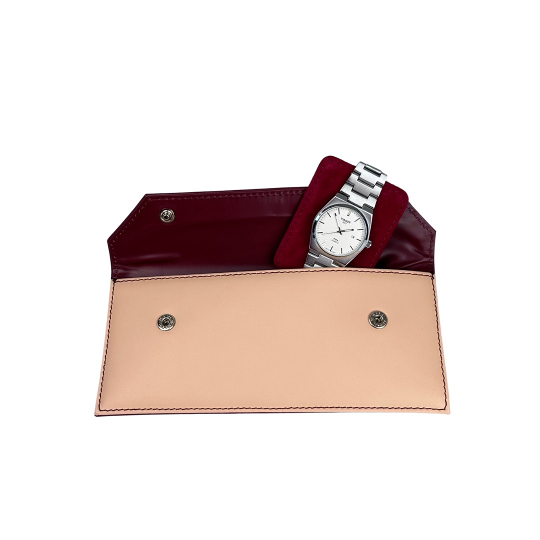 Two-Tone Watch Pouch