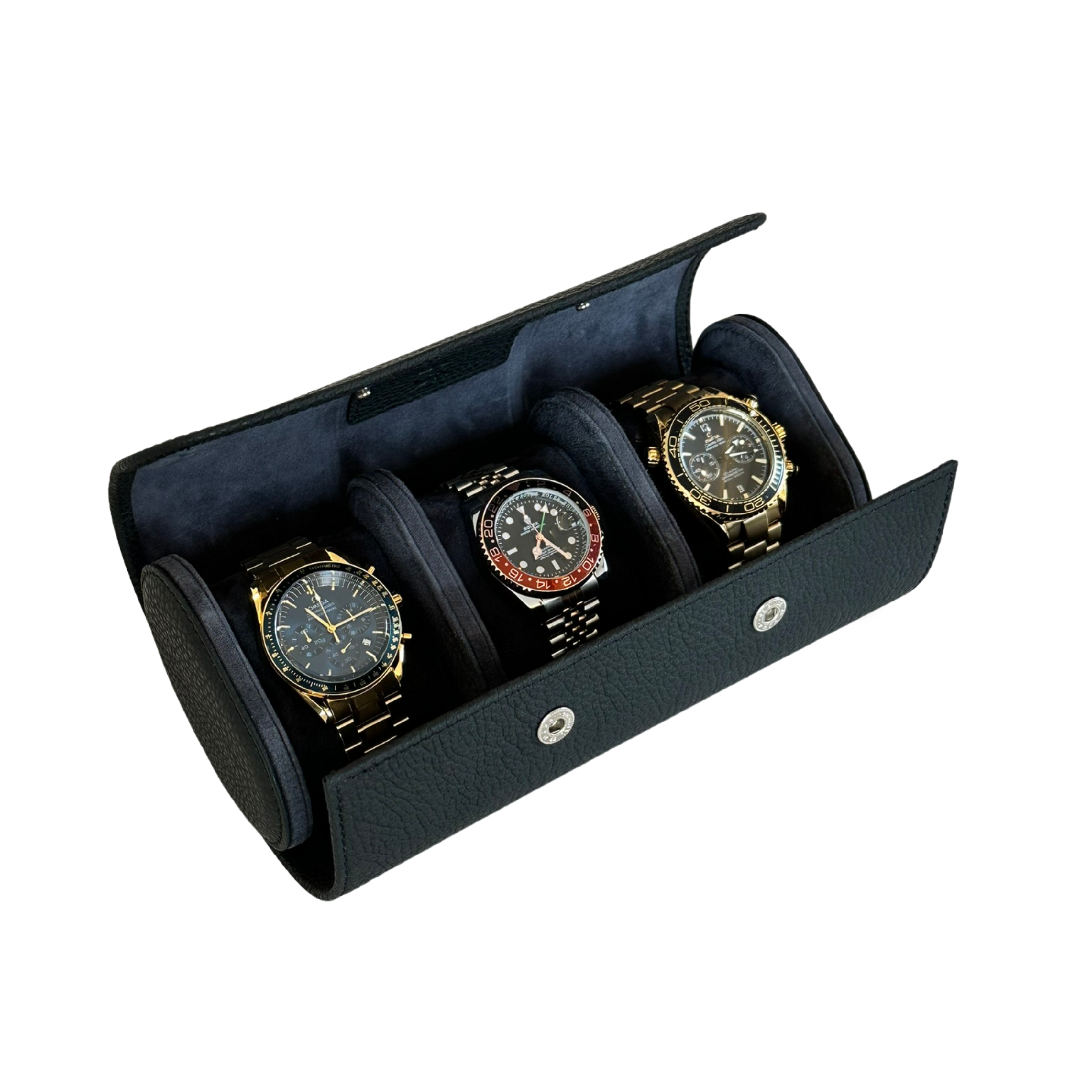 Standard Saffiano BLACK Watch Roll